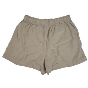 Rails Leighton Wheat Shorts Pull On Linen Blend Lightweight Women's Medium